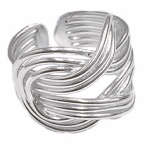 Anju Jewelry Jewelry - Anju Jewelry Handcrafted Hammered Silver Ring